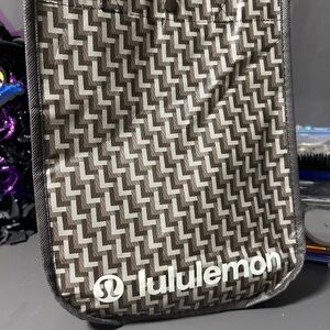 lululemon athletica Black and White Patterned Bag